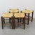 Brutalist Stools, 1960s, Set of 4 For Sale - Image 6 of 6