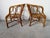 1970's Vintage Coastal Bamboo Rattan Barrel Lounge Chairs - A Pair For Sale - Image 11 of 17