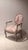 Louis Icart 1940s Vintage French Louis XVI Asian Linen Chair For Sale - Image 4 of 5