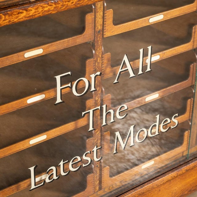 Vintage English Haberdashery Cabinet in Mahogany with Forty Drawers, 1920 For Sale - Image 14 of 17