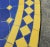 48" Round Moroccan Mosaic Table, Blue / Yellow For Sale - Image 4 of 7