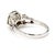 Metal Gia Certified 2.62 Carat Oval Green Alexandrite & Diamond Platinum Vintage Ring, Size 5.75 For Sale - Image 7 of 12