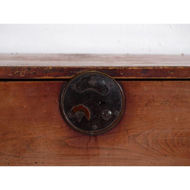 Wood Japanese Tansu in Wood For Sale - Image 7 of 14