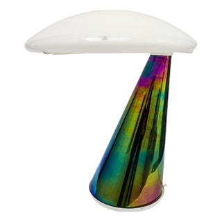 Large Murano Glass Table Lamp by Gambaro and Tagliapietra, 1980s For Sale