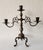 Antique 3-Arm, 3-Light Candlestick in Solid Bronze Elegant Vintage Craftsmanship in Baroque/Rococo Style This beautiful...