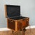Metal Vintage Travel Trunk in Copper For Sale - Image 7 of 9