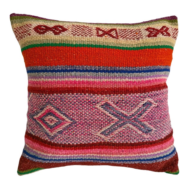 Peruvian Cusco Frazada Pillow For Sale