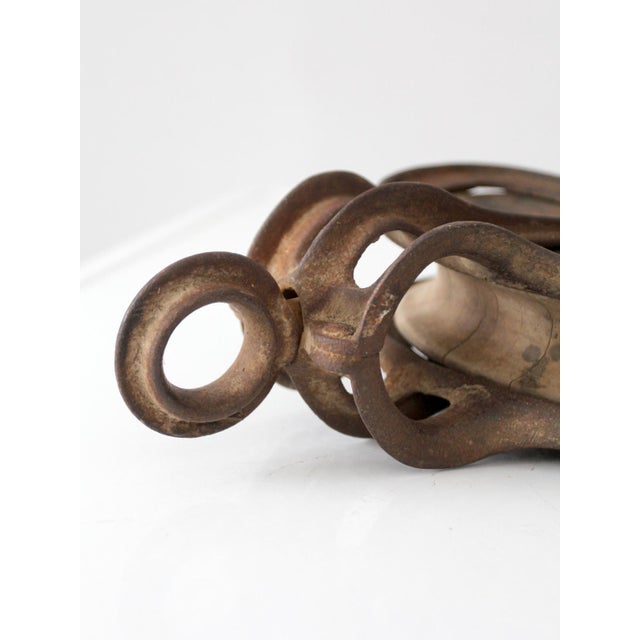 Antique Jamesway Barn Hay Trolley Pulley For Sale - Image 13 of 14