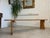 Solid Wood Farmhouse Bench For Sale - Image 9 of 9