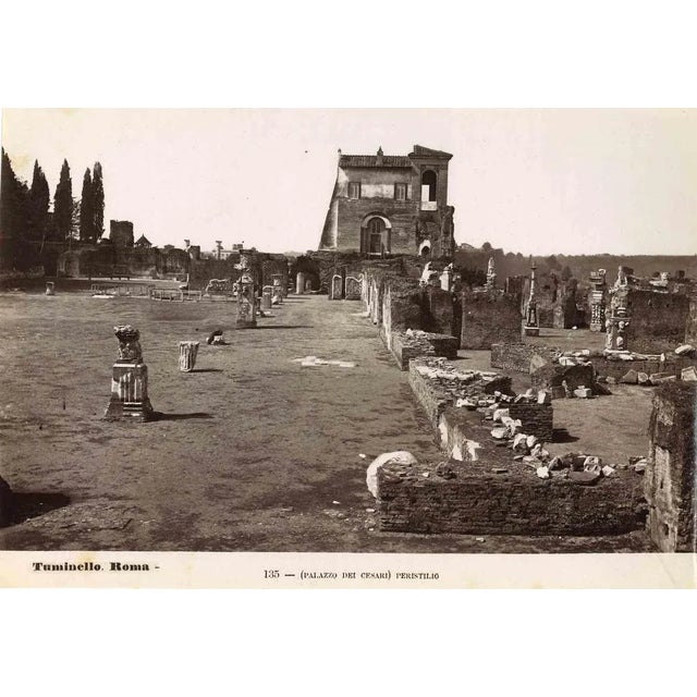 Palazzo dei Cesari is a vintage photograph realized by Ludovico Tuminello in the early 20th Century. Titled on the lower....