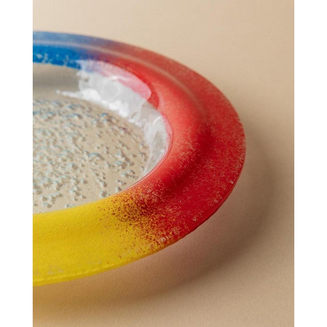 Vintage Murano Glass Bowl, 1980s For Sale - Image 3 of 11