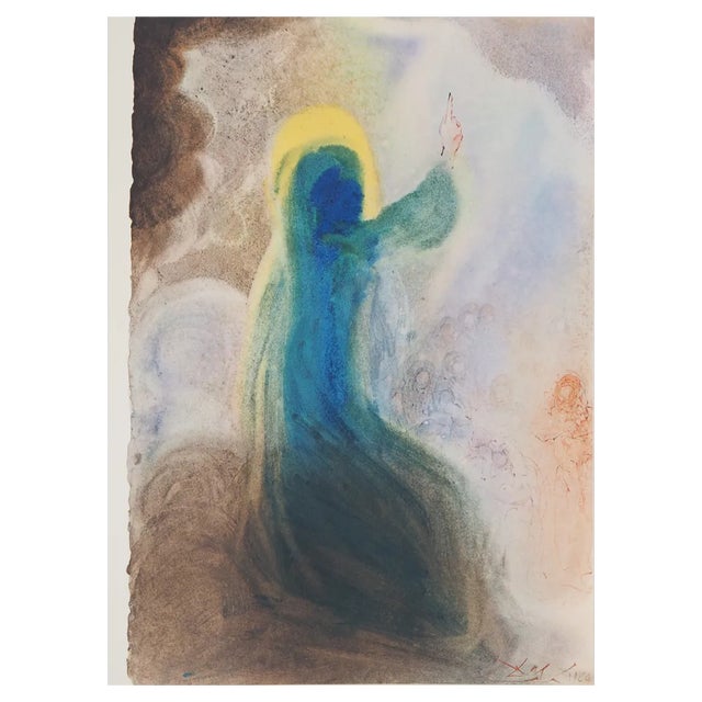Salvador Dali, Biblia Sacra, Happy, 1967, Lithograph For Sale