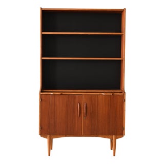 Vintage Bookcase with Table Shelf, 1960s For Sale