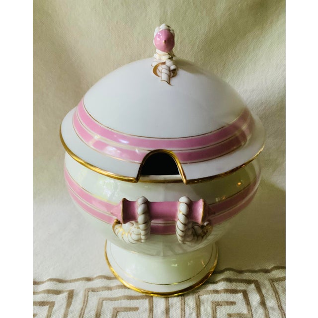 White French Limoges Porcelain Soup Tureen c.1880s For Sale - Image 8 of 18