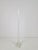 Art Nouveau French Gladioli Fluted Glass Vase, 1920s For Sale - Image 15 of 15