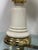 Regency Crackle Column Table Lamps, Pair For Sale - Image 9 of 12