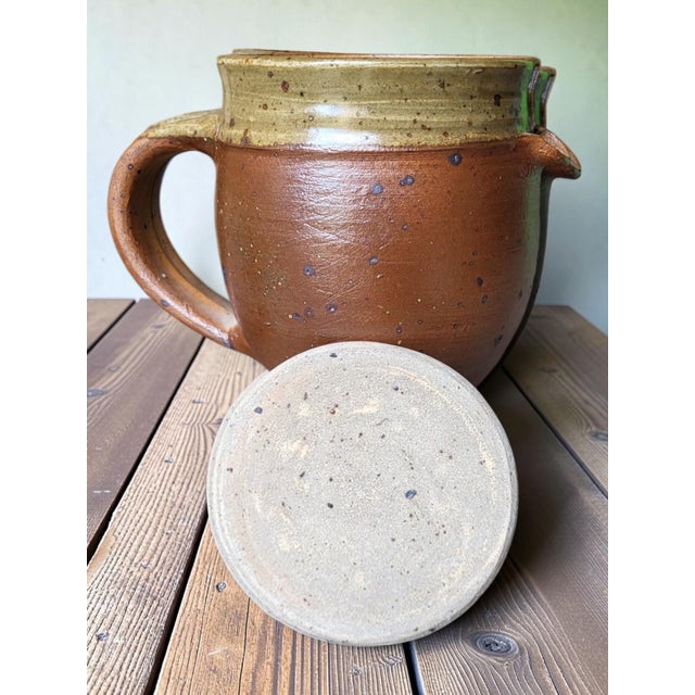 1960s Stoneware Coffee Pot by Pierre Digan for La Borne, 1960s For Sale - Image 5 of 9
