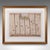 This is an antique coaching road map of Salisbury to Campden. An English, framed cartography lithograph of regional...