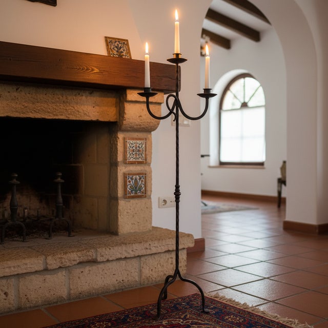 Classic Elegance with a Modern Twist: The 3-Arm Loop Candelabra ️ Elevate your interior lighting with this sophisticated...