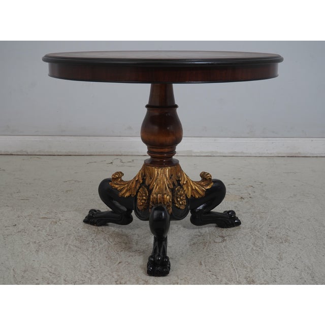 Age: Approx: 40 Years Old Details: Ball & Claw Feet Fine Carved Details High Quality Construction Nice Inlay Work...