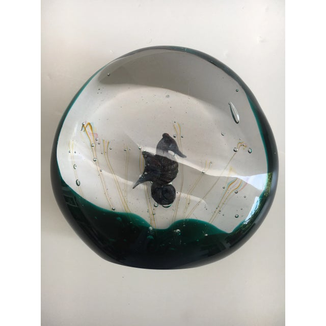 1990s Murano Glass Seahorse Paperweight For Sale In Miami - Image 6 of 8