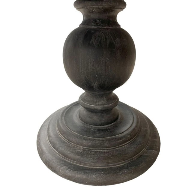 French Country French Country Farmhouse Round Dining Table For Sale - Image 3 of 5