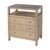 Nora 27 in. W Rectangular Wood 3 Drawer Tall Nightstand with Open Shelf on Top, Light Oak For Sale - Image 10 of 10