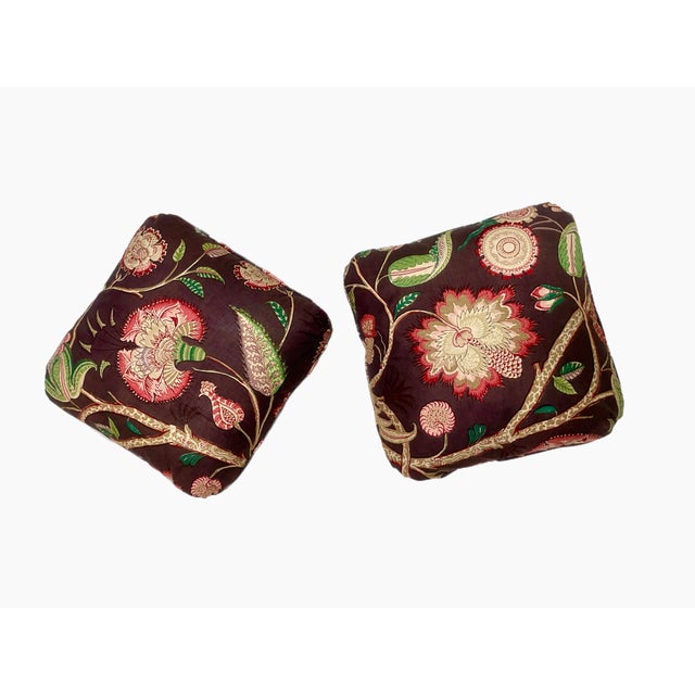 English Colefax and Fowler “Penryn” Custom Pillows, a Pair For Sale - Image 3 of 7