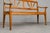 Wood Biedermeier Oak and Pine Bench, Early 19th Century For Sale - Image 7 of 14