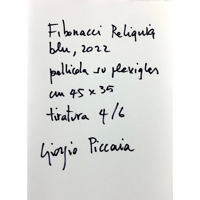 film on acrylic glass dimensions 45x35 edition 4/6 Signed by Maker,Numbered