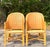 Vintage Coastal Cane Rattan Dining Chairs After McGuire - Set of 4 For Sale In West Palm - Image 6 of 12