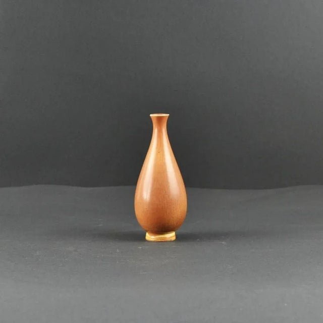Ceramic Vase by Berndt Friberg for Gustavsberg, Sweden, 1950s For Sale - Image 7 of 8