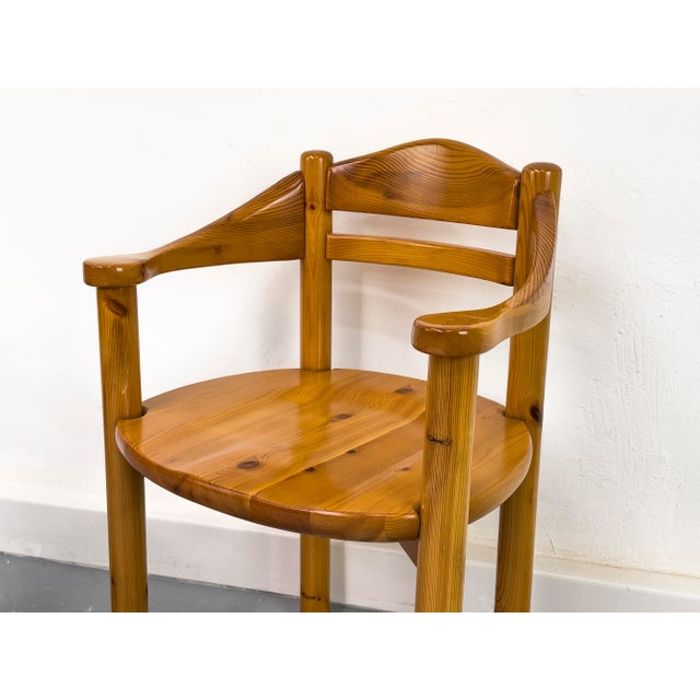 Pine Dining Chairs in the style of Rainer Daumiller, 1970s, Set of 6 For Sale - Image 9 of 18