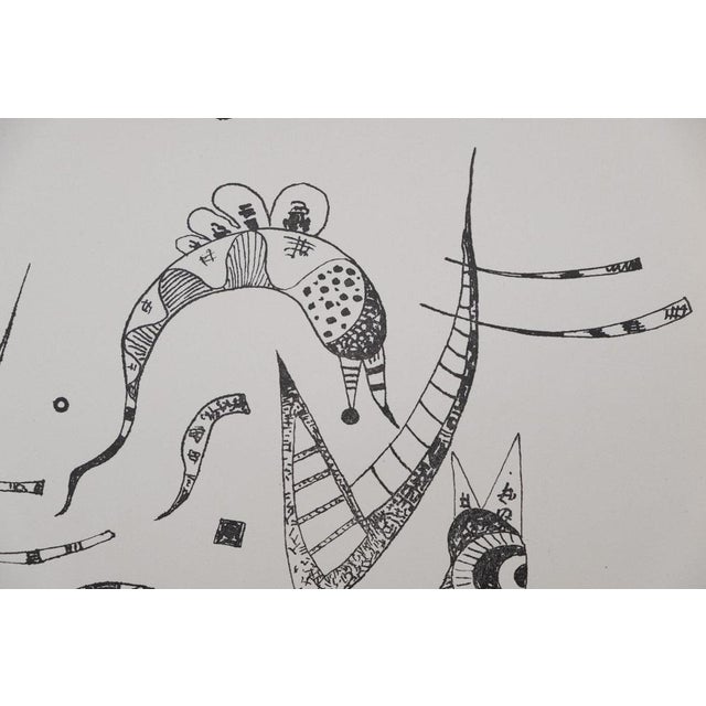 Modern Vassily Kandinsky, Composition Animale, Lithograph For Sale - Image 3 of 7