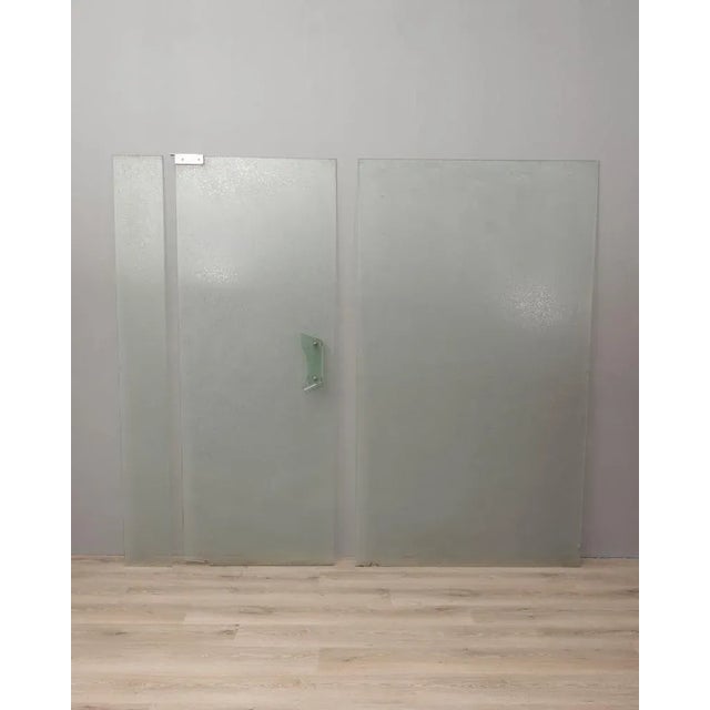 Vintage Door in Glass from Cristal Art For Sale - Image 3 of 13