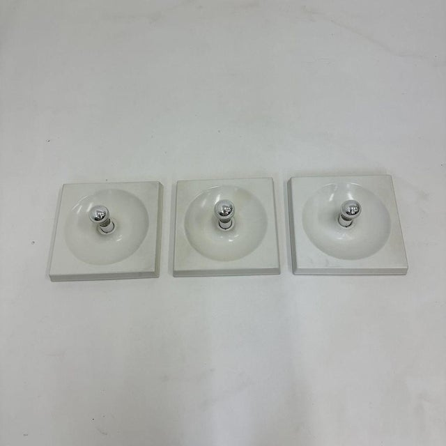 Quadro Wall Lamps from Schönbuch, 1970s, Set of 3 For Sale - Image 11 of 18