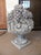 Dark Gray Pair of Highly Sculpted and Weathered Limestone Fruit Bouquets From Italy For Sale - Image 8 of 12