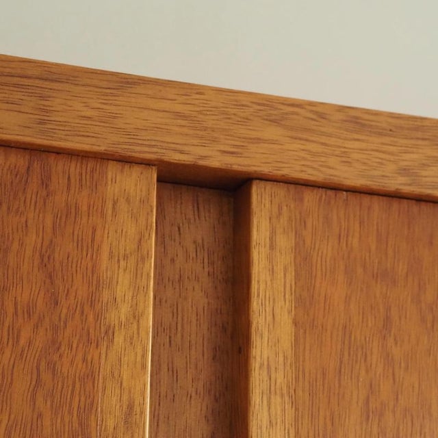 Mid-Century Wardrobe in Limba Wood, 1960 For Sale - Image 6 of 18