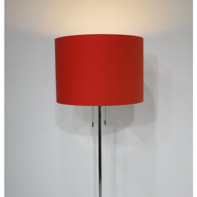 Mid Century Floor Lamp by Staff in the Style of George Nelson For Sale - Image 9 of 11