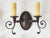Vintage Bordeaux Bronze Rust Finish Wall Sconces - Set of 3 For Sale - Image 4 of 15