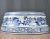 Large scale pet food or water bowl. Chinese porcelain with classic floral and geometric decoration. Unmarked but a nicely...
