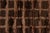 Hand Knotted Vintage Tulu Rug Beige Brown Shag Pile Geometric Pattern For Sale - Image 4 of 8