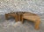 Wood Vintage Brutalist Oak Side Tables by Radboud Dittmann for Dittmann & Co., Netherlands, 1970s, Set of 4 For Sale - Image 7 of 17