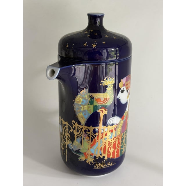 1001 Nights Coffee Pot by Björn Wiinblad for Rosenthal Studio Line, 1979 For Sale - Image 6 of 7