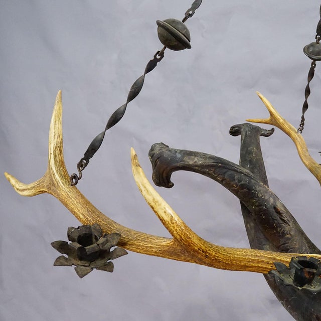 Antique Lusterweibchen of a Mermaid Ca. 1880 For Sale - Image 6 of 8