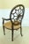 Pair Adam Style Web Back Armchairs For Sale In Philadelphia - Image 6 of 11