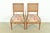 A gorgeous pair of Mid-Century Modern side chairs or dining chairs In the manner of T.H. Robsjohn-Gibbings By Henredon,...