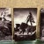 Modern Vintage Cavalia Set of Five Post Card Prints Black and White Canada For Sale - Image 3 of 8