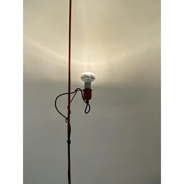 Minimalist Italian Floor Lamp, 1980s For Sale - Image 6 of 9