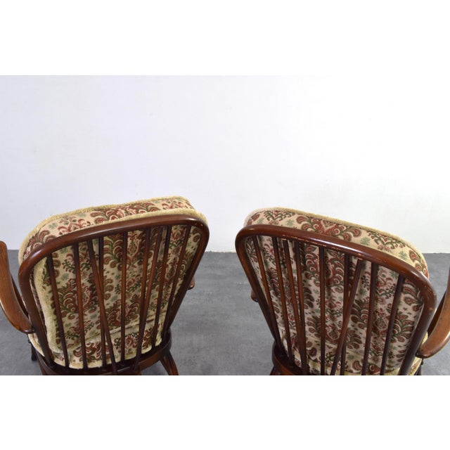 Vintage Armchairs by Lucian Ercolani for Ercol, 1960s, Set of 2 For Sale - Image 12 of 16